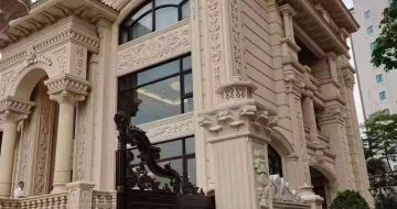 张家界黄金麻别墅外墙异形定制