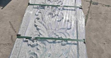 张家界芝麻白别墅外墙雕刻版