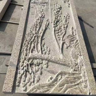 张家界黄金麻别墅雕刻版 别墅私人定制