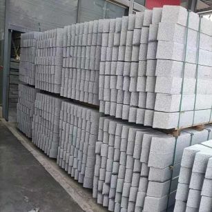 张家界芝麻白树围石 树池