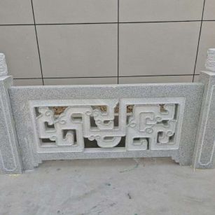 张家界芝麻白河道栏杆 桥栏杆