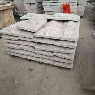 张家界芝麻白蘑菇石，自然面