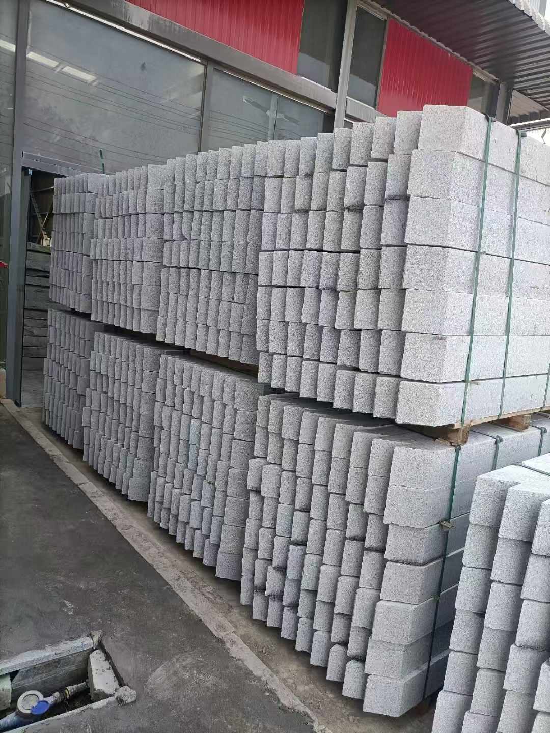 张家界芝麻白树围石 树池